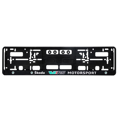 Skoda VRS | Number Plate Surrounds | [1 ONLY]