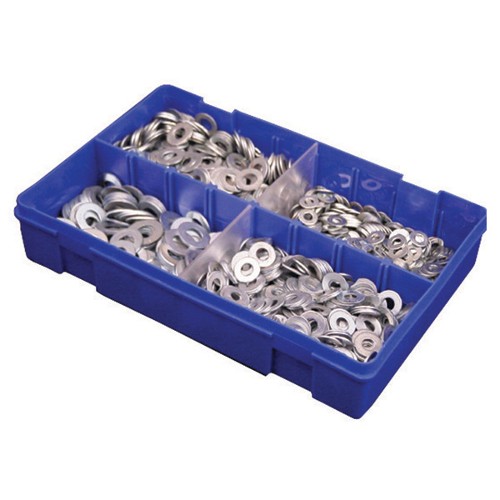Assorted Flat Steel Washers 3/16 - 3/8 (1550)