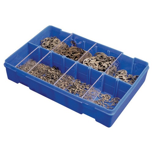 ASSTD E RETAINING CLIPS (1300)