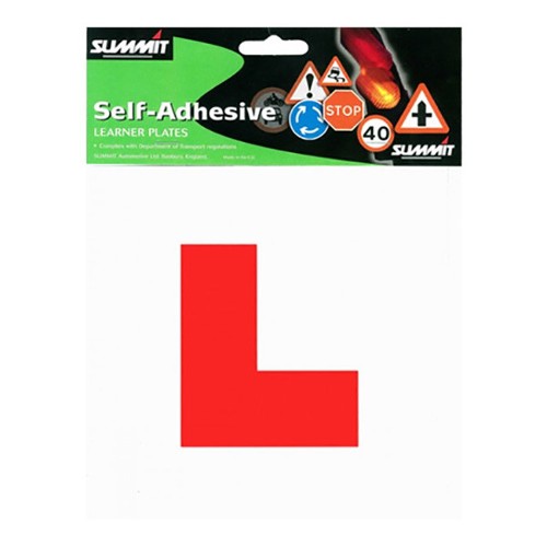Self Adhesive L Plates (20 Pairs)