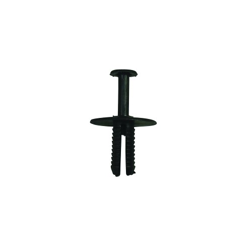 6mm Push Rivet - Black BMW (Pack of 10)