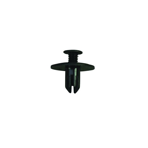 6mm Screw Rivet - Black - Honda (Pack of 10)