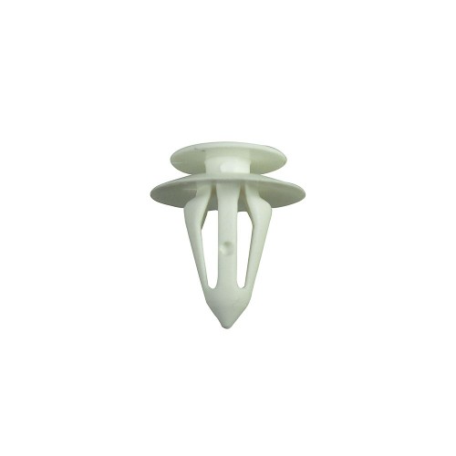 8mm Panel Clip - White - GM/Ford/Universal (Pack of 10)