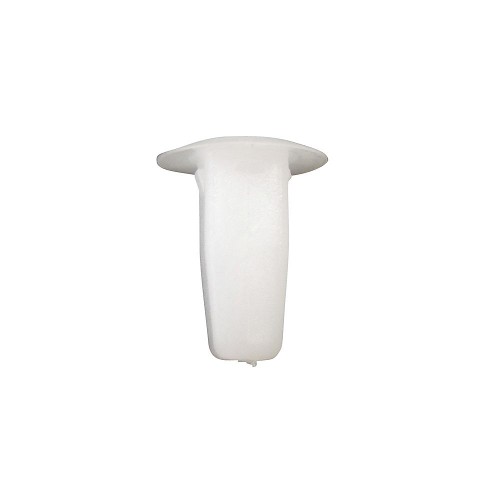 8mm Lock Nut - White - Vw/Audi (Pack of 10)