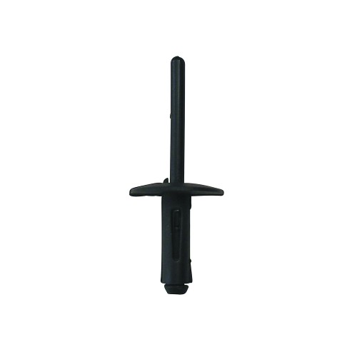 6mm Plastic Rivet - Black - BMW (Pack of 8)