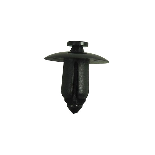 8mm Push Rivet - Black - Honda/Nissan/Toyota/Yamaha/Suzuki/Universal (Pack of 10)