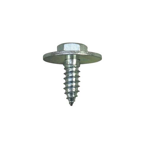 6.3x20 Tack Screw & Washer - Zinc - Mercedes/Bmw/Universal (Pack of 10)
