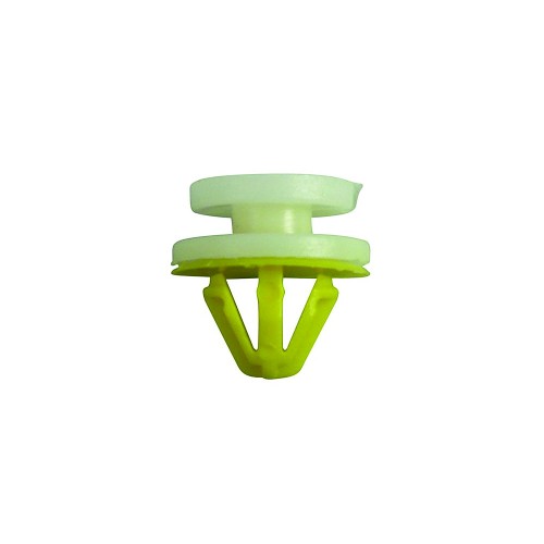 9.3mm Panel Clip - Yellow & White - Renault/Nissan/Range Rover (Pack of 10)