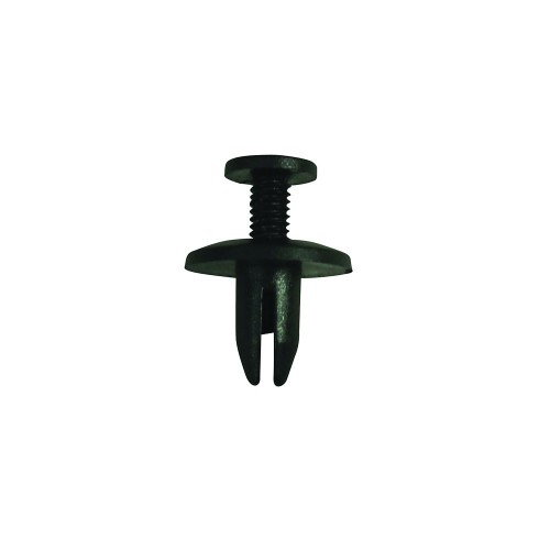 6mm Screw Rivet - Black - Honda/Nissan/Isuzu/Kia/GM (Pack of 10)