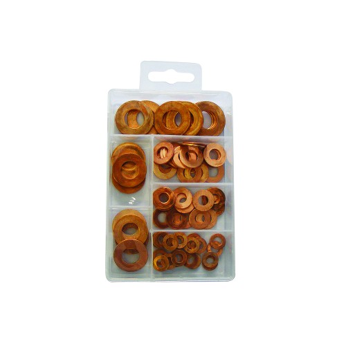 MINI ASSORTMENTS Copper Washers (90)