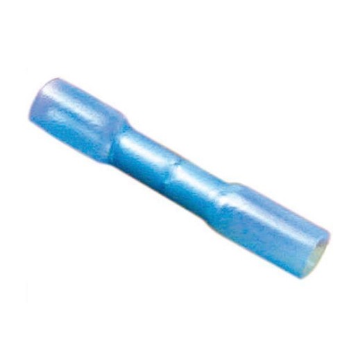 TERMINAL Heat Shrink BLUE Butt Connectors (25)