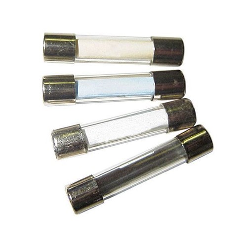 Assorted Glass Auto Fuses 2/5/15/25 AMP (4)