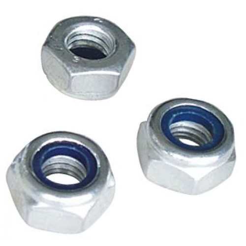 Self Locking Nuts - M14 x 2mm Pitch - Pack Of 2