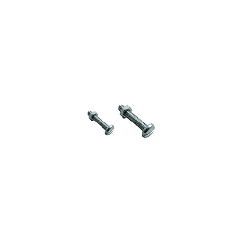 S/S MACHINE SCREWS & NUTS 5mmx25mm