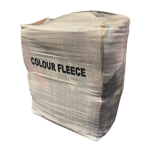 Colour Fleece Rags |10kg|(Vacuum Packed)