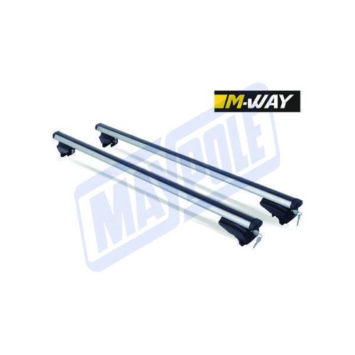 MWAY MPROFILE UNIVERSAL ALU ROOF BARS 1.2M FOR FLUSH ROOF RA