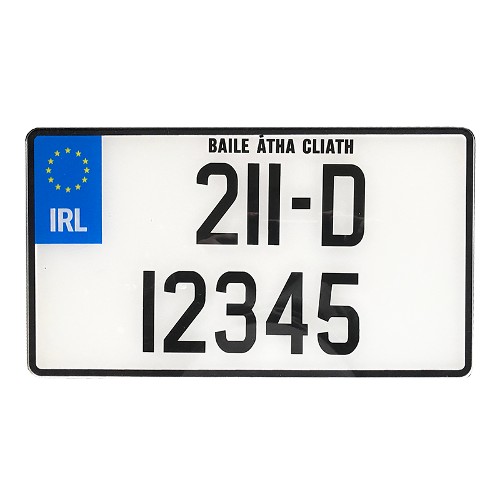 Irish Japanese Size - Plastic Plate (1x Plate)