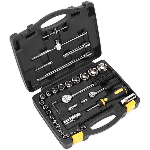 Siegen 52 Piece Combination Drive Socket Set