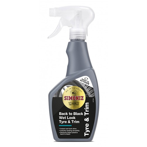 Back to Black Wet Look Tyre & Trim Shine |500ml|