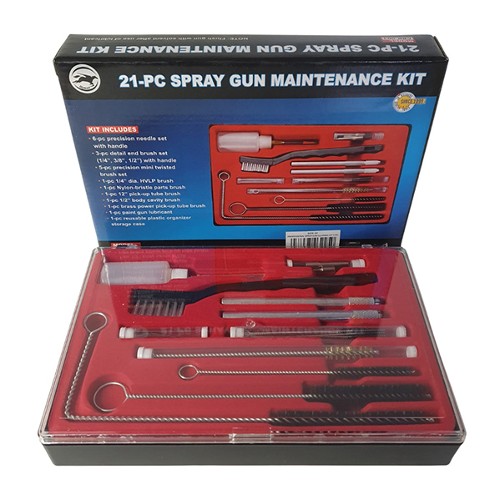 Professional 21 Piece Spraygun Cleaning Kit