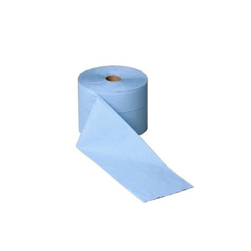 Heavy Duty Large Blue Paper Roll (1x Roll - 1000 Sheets)