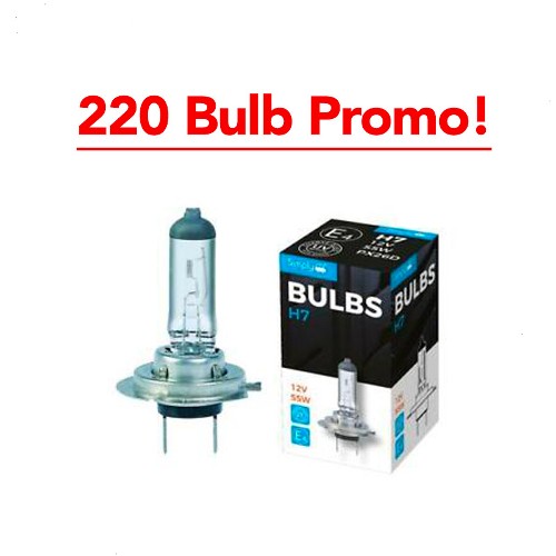 Simply 12V Bulb Promo (220 Bulbs!)