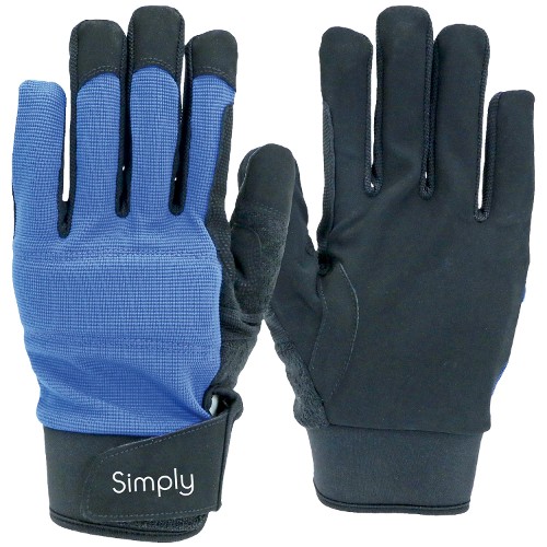 Synthetic leather Mechanic Gloves (Large)