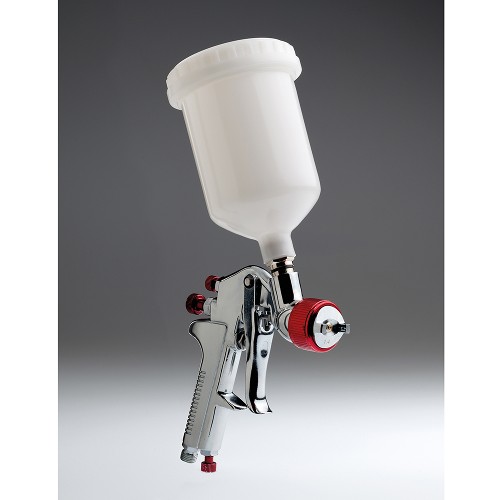 Spraygun Kit: 2 HVLP Sprayguns with & 4 Nozzles (0.8/1.0/1.4/1.8mm)