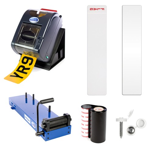Plate Kit - Printer Roller Plates Screws & Caps
