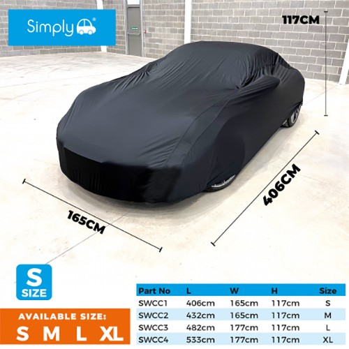 Simply Supersoft Indoor Car Cover (Small)