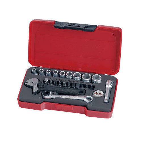 23 Piece 1/4" Drive Socket Set