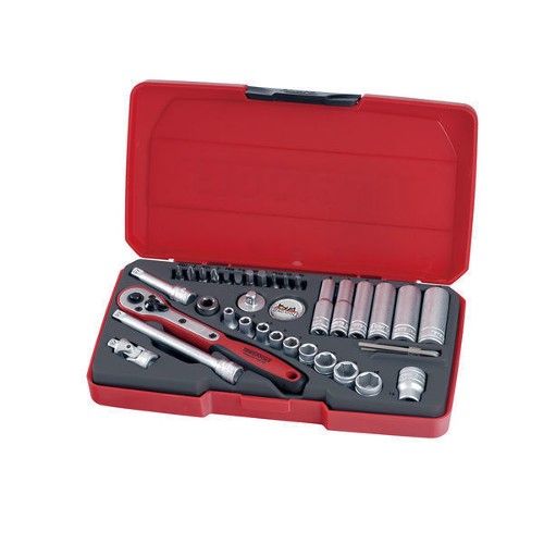 36 Piece 1/4" Drive Socket Set