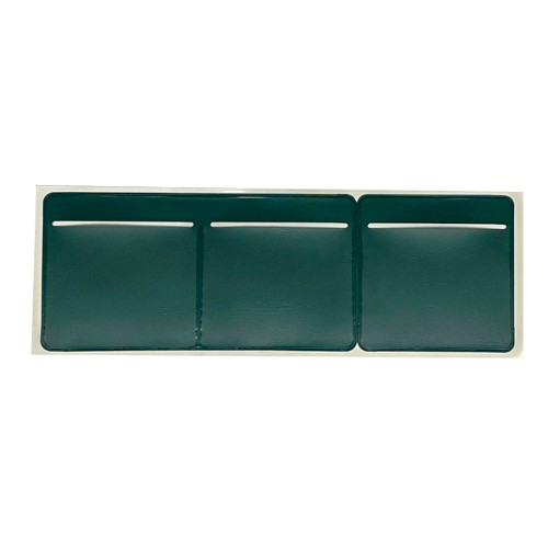 Green Tripple Pocket Tax Disc Holder