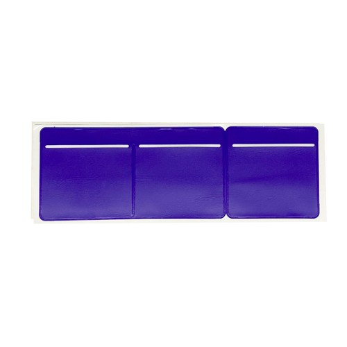 Purple Tripple Pocket Tax Disc Holder