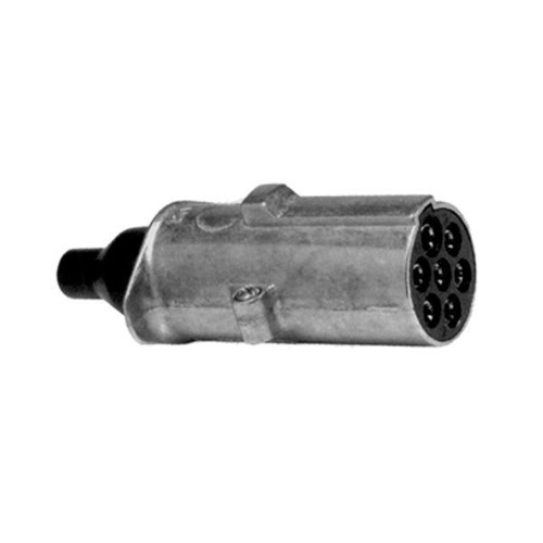 7 Pin Metal Trailer Plug 24N