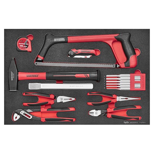 Teng Tools General Tool Set FOAM4X4 15 Pieces