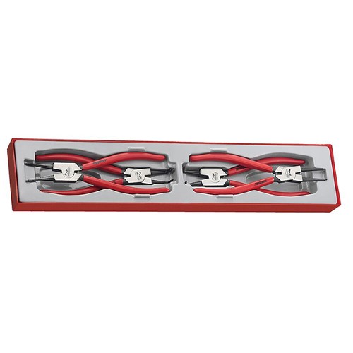 Teng Tools Mega Bite 9" Circlip Plier Set E4