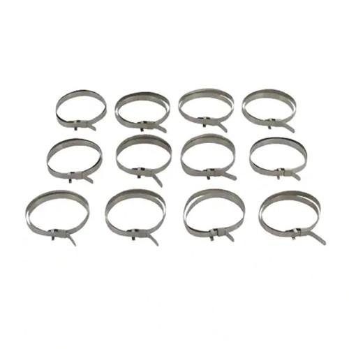 CV Boot Clips Assorted Small (12 Pieces)