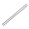 Door protectors black 2 x 60cm 2pcs (L2086.4)