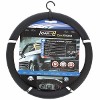 PVC STEERING WHEEL COVER  SPEED  BLACK 37-39CM