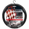 ST. WHEEL COVER  RACE SPORT  BLACK/CARBON