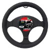 Steering Wheel Cover Matt Black 37-39cm