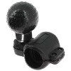 UNIVERSAL STEER WHEEL KNOB  GOLF BALL-TYPE .BLACK