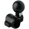 UNIVERSAL STEER WHEEL KNOB  GOLF BALL-TYPE .BLACK