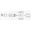 Universal Cigarette Lighter (With Light) 12V