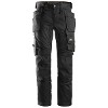 Snickers AW Stretch Trousers Black/Black HP - Size: 46
