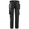 Snickers AW Stretch Trousers Black/Black HP - Size: 46