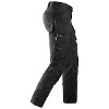 Snickers AW Stretch Trousers Black/Black HP - Size: 152