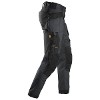 Snickers AW Stretch Trousers Steel Grey/Black HP - Size: 154