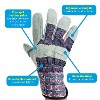 Cow Split Leather Gloves (Large)
